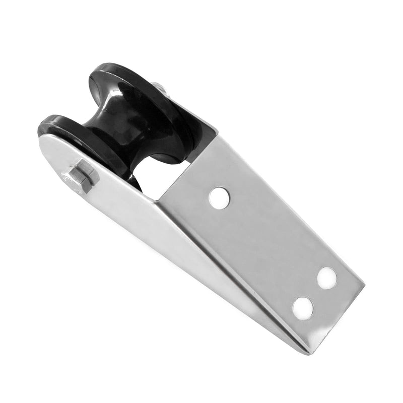 Bow Boat Anchor Roller 160mm Boat Stainless Steel Bow Anchor Roller Rubber Lift Roller for Yacht Fishing Boat