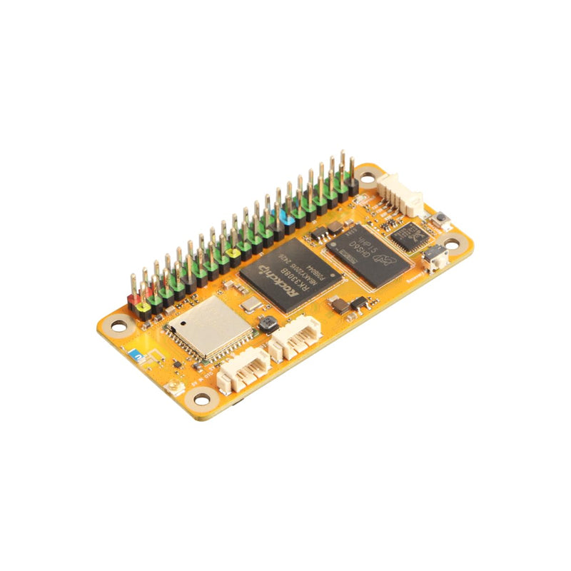Radxa Rock Pi S0,RK3308B 4-core CPU,100Mbps Ethernet,WF4 & BT5, eMMC,Single Board Computer (512, MB) 512 MB