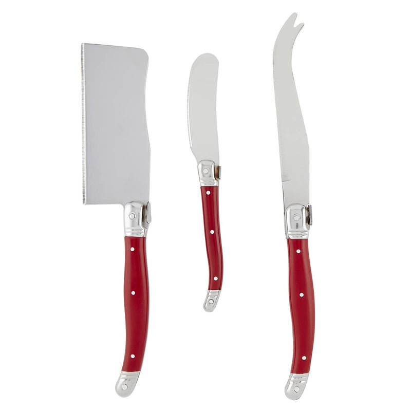 Santa Barbara Design Studio Holiday Cardboard Book Gift Set, 3-Piece, Fa La La - Charcuterie Knives