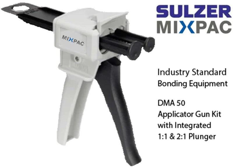 DMA50 Dispensing Gun Kit for 50ml Epoxy & Adhesive Cartridges (1:1 & 2:1 Ratios)