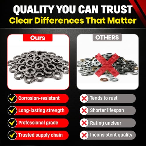 Chenango Supply 5/16 Stainless Lock Washers 5/16 Lockwashers