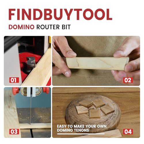 FINDBUYTOOL Domino Router Bit for Festool (D10) D10
