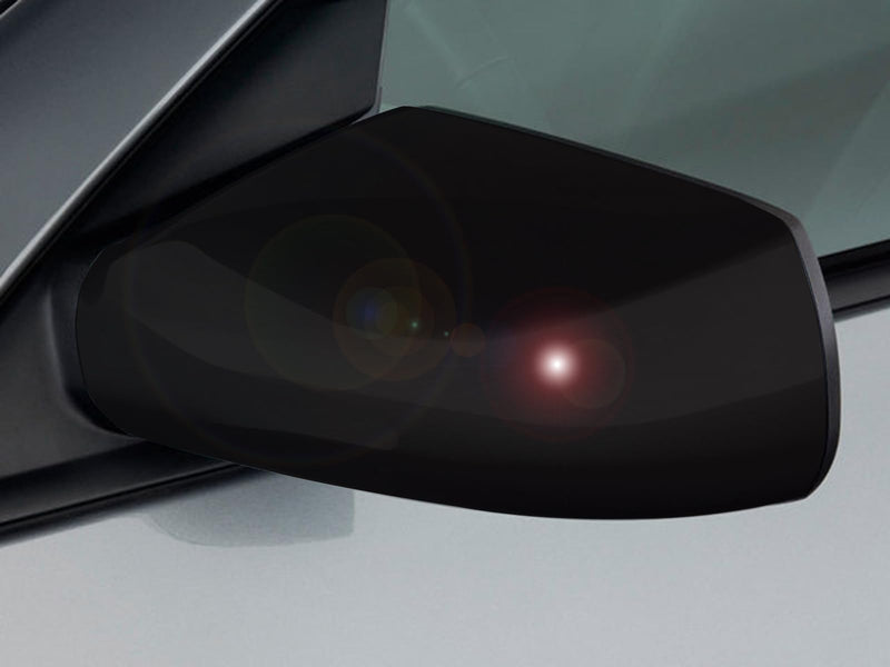 Gloss Black Side Mirror Cover Cap Fits For 2007 2008 2009 2010 2011 2012 Nissan Altima 2.5L Replace 96302-JB13E 96301-JB13E Gloss Black