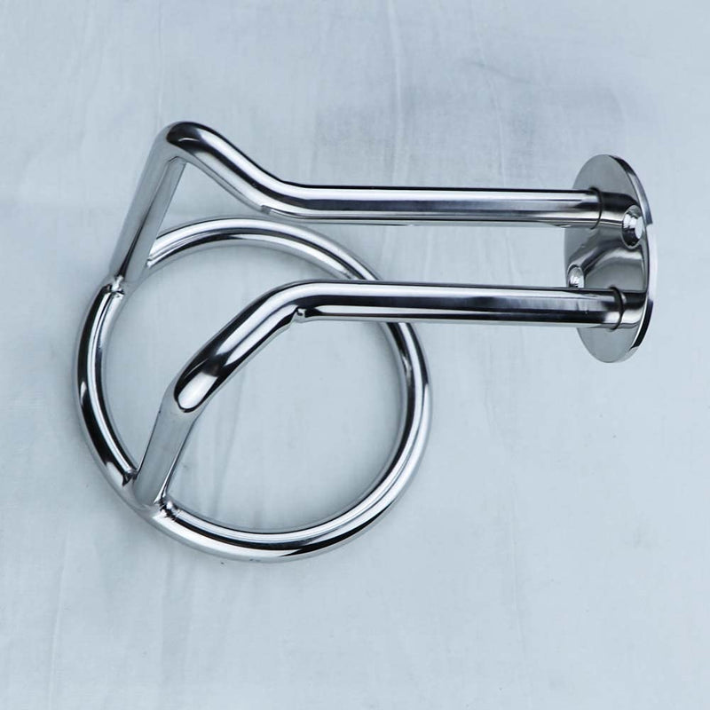 Boat Ring Cup Holder Stainless Steel Ringlike Drink Holder for Marine Yacht