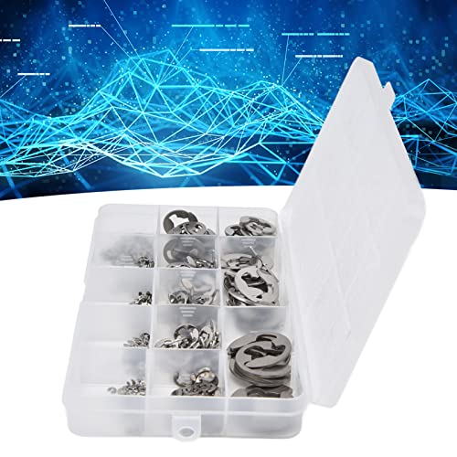 Retaining Ring, E Clip Standard Design 1.5mm-15mm Wide Use Good Match for Gear for Shaft for Bearing