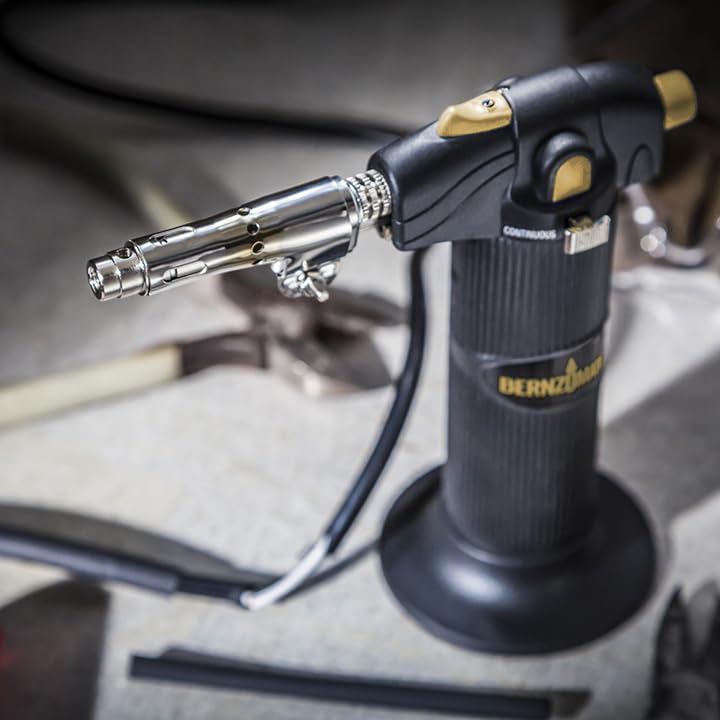 Bernz-O-Matic ST2200T Micro Flame Butane Torch Kit, Small, Black ST2200T Torch