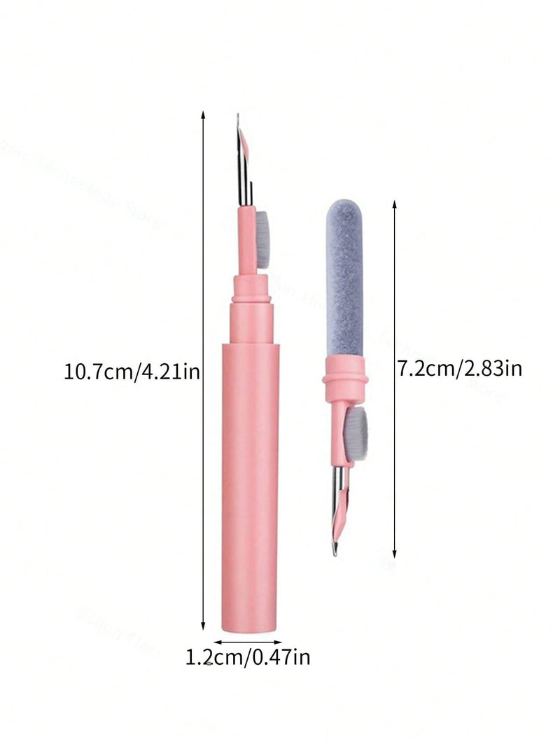 3-in-1 Wireless Earphone Cleaning Kit, Portable Earbud Cleaner Tool for Headphones, Charging Cases and Small Device Crevices
