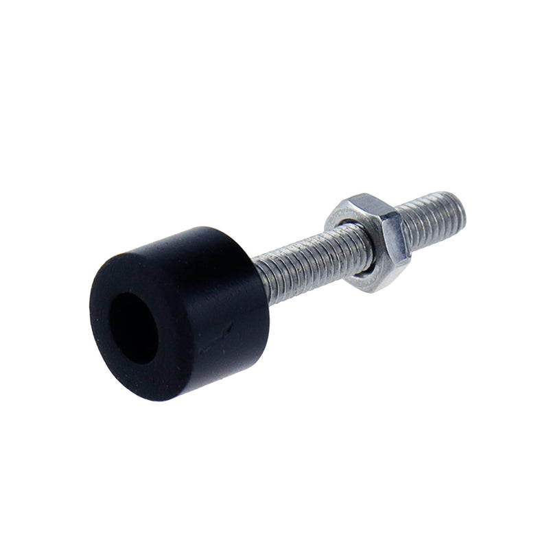 2PCS Hood Adjuster Bumper Stopper Rubber Bumper Stop M425mm Shock Absorbing Stopper Hood Bolt Nuts M4×25mm