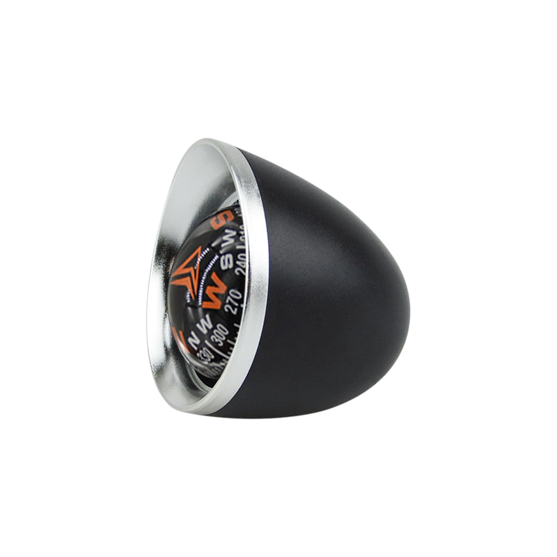Mini Car Ball Compass, Marine Compass Interior Mount Dash Guide Hiking Accessories with Adhesive Tape, Automotive Dashboard Vehicle Direction Navigation Ball for Boat Car Truck Ship Outdoor