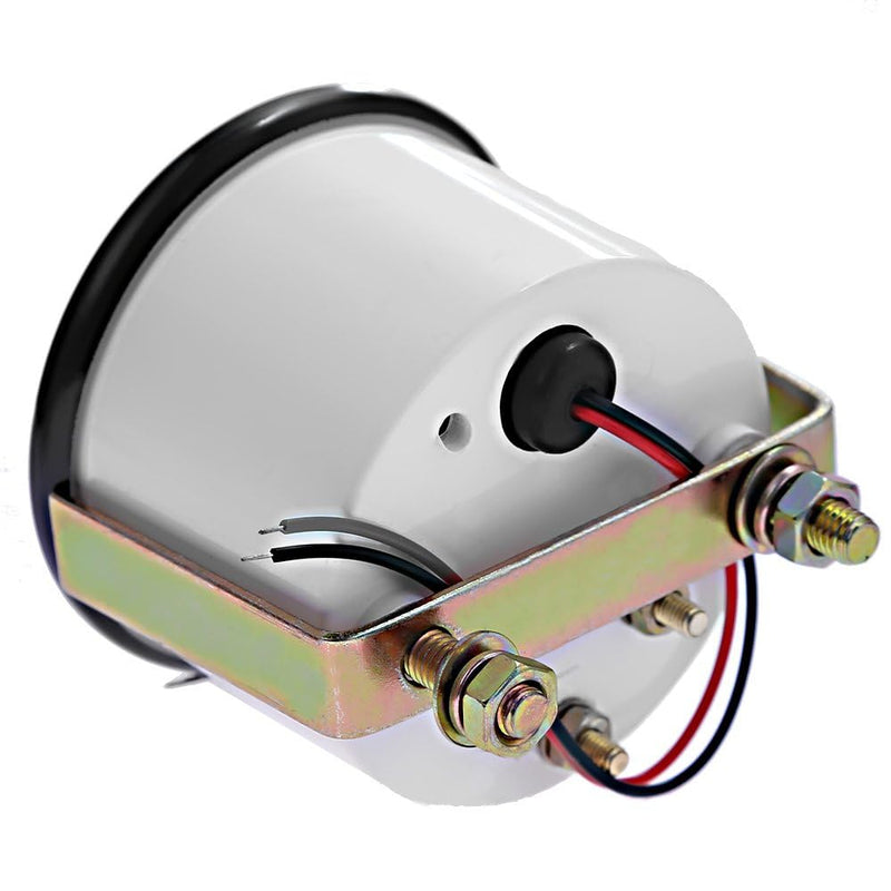 2" 52mm Fuel Level Gauge Universal Car SUV w/Fuel Sensor E-1/2-F Pointer Meter 12V