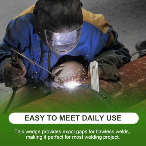 WG-5 Welding Wedge Pipe Wedge, 5 inch Steel Wedges for Leveling, Spacing Wedges for Welding Pipe Spacer Wedge for Planers, Shapers, and Other Applications, Small Metal Wedges, Wedge Tool Anchors