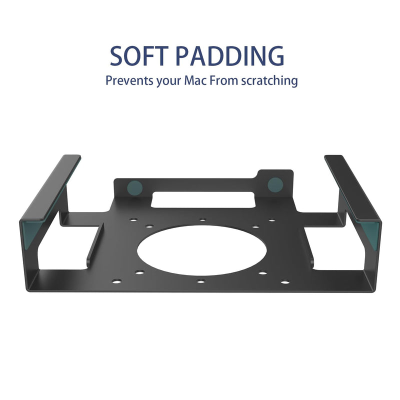 Monitor Vesa Mount or Under Desk Holder for Mac Mini 2018-2023 M1 M2