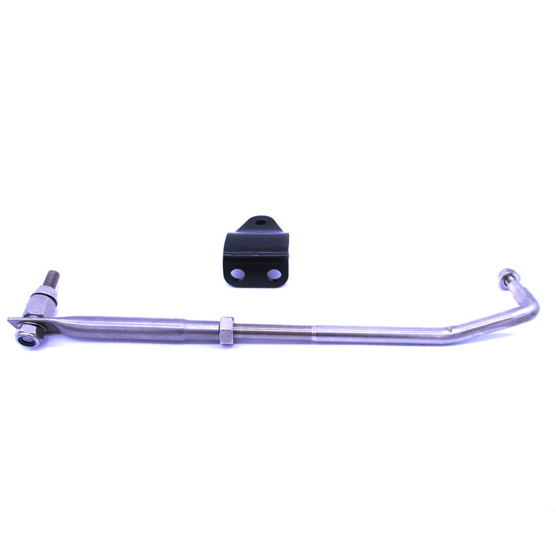 SouthMarine Boat Engine Stainless Steel Steering Tie Rod Drag Link Kit 315-395mm / 12.4-15.55in Adjustable, Include Steering Hook