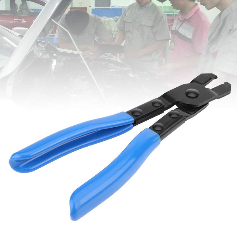 Clamp Pliers,Earless Clamp Tool Pliers,Cv Tool Axle Clamp,Auto Repair Tool,Carbon Steel Ear Type Boot Clamp Plier for All Earless Type CVJ Boot Clamps
