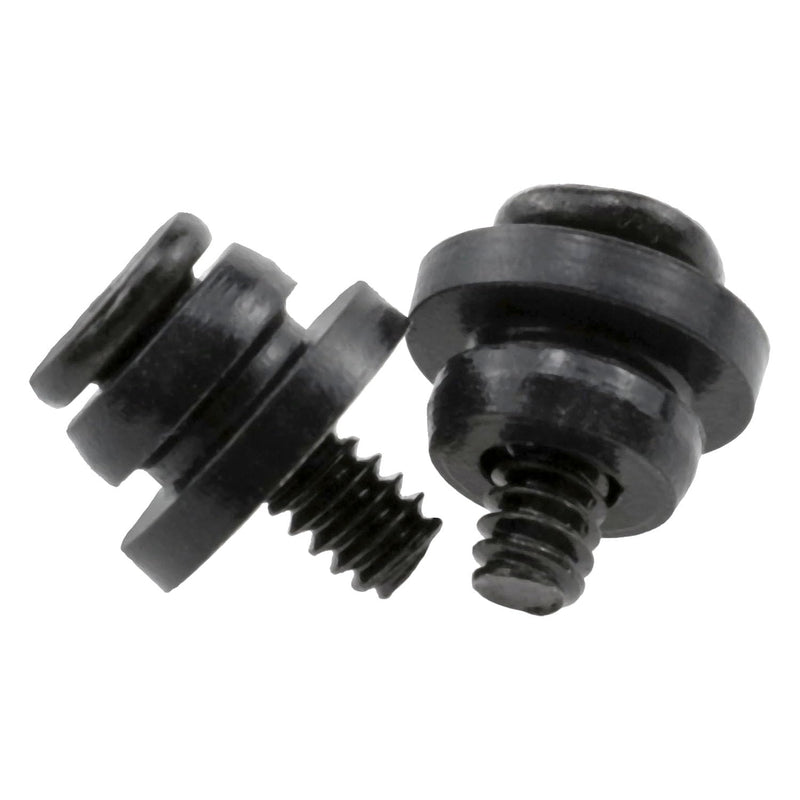 XZW- 3.5Inch Mechanical Hard Disk Shock Absorber Screws Hard Disk Drive Screws Shock Absorber Rubber Washer Kit (Black) 12 Sets
