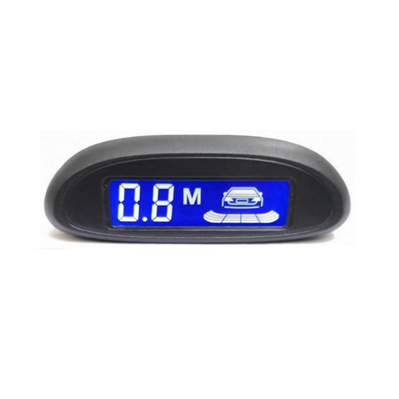 Shkalacar Car Reverse Backup Parking Sensor Radar System, Car Auto Vehicle Reverse with 4 Parking Sensors kit Adjustable Sensitivity, LCD Display Reversing Radar Sound Alert