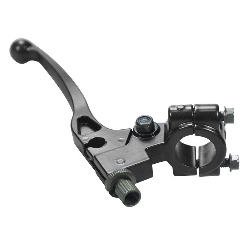 22mm 7/8" Left Clutch Brake Handle Lever Perch for Coleman CT200U BT200X CT100U Baja Massimo MB165 MB200 Yerf-Dog Motovox MBX10 Mini Bike CRF50 XR50 KLX110 SSR125 Pit Dirt Bike (Black) Black