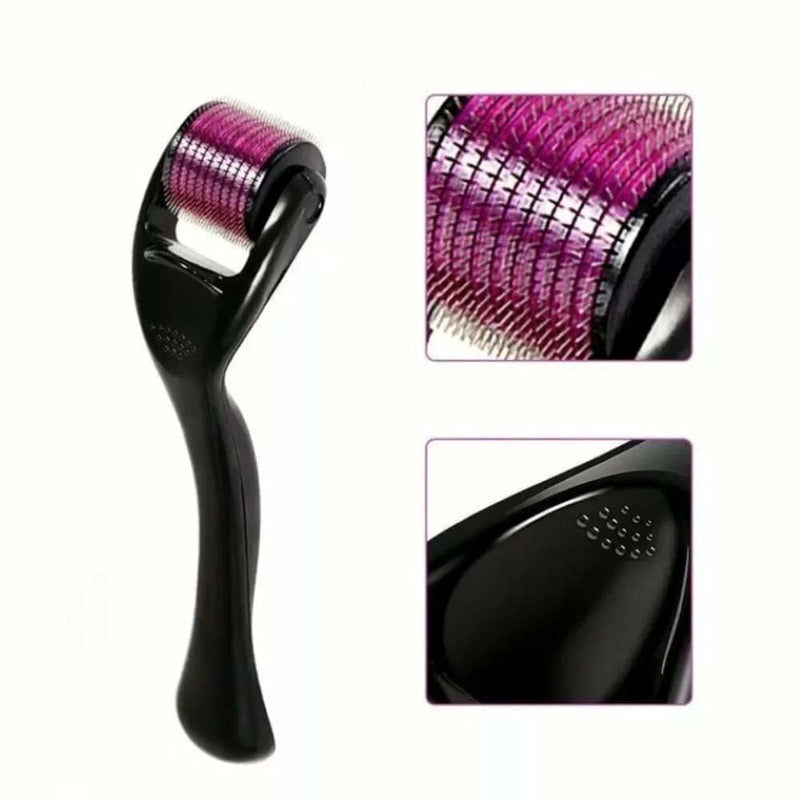 Derma Roller for Body, Hair and Sculp 1.5mm, 540 Titanium Microneedle Dermal Skincare, Microneedling Roller for Men and Women with Storage Case(1.5mm)