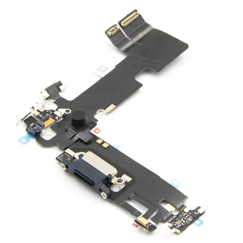 MMOBIEL Dock Connector Compatible with iPhone 13 2021 - Charging Port Flex Cable - Headphone Port/Microphone/Antenna Replacement - Incl. Screwdrivers Black