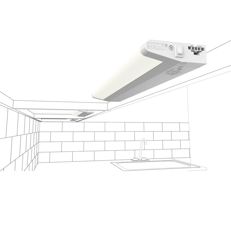 HALO HU11 Series 18 in. Selectable White Integrated Undercabinet LED Light