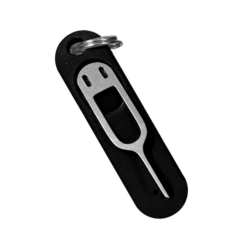 Ejector Tool,Needle Opener Removal Tools for Card - Detachable Keychain Charm Card Tray Eject Pin, Tray Opening Tool for Cell Phone Smartphone Black