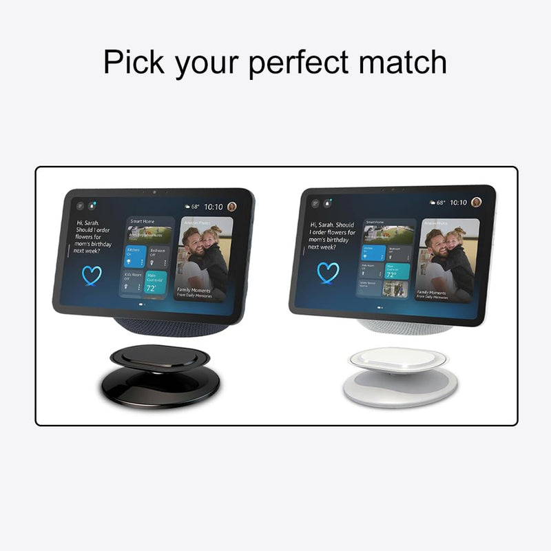 Adjustable Stand Compatible with Show 8 & Show 11, Swivel and Tilt to Improve Viewing Angle, Base Mount Accessories for Smart Display Models, Black
