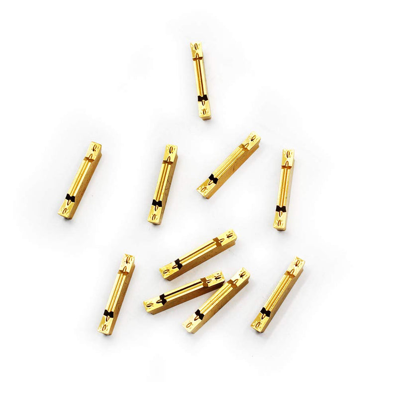 OSCARBIDE Carbide Grooving Inserts MGMN300,Multilayer Coated CNC Carbide Inserts Lathe Inserts Cutters for MGEHR/MGIVR Lathe Grooving Cut-Off Tool,10 Pieces/Set