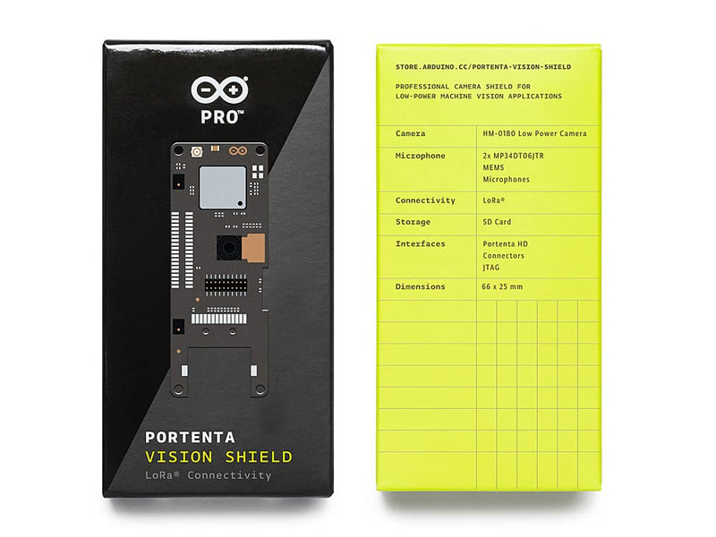 Arduino Portenta Vision Shield with LoRa® Connectivity for IoT Applications - ASX00026