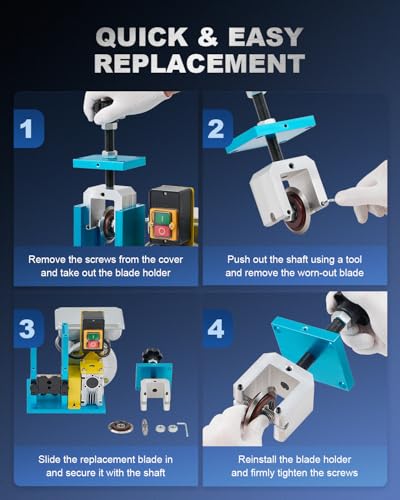CREWORKS Cable Stripper Replacement Blade for 1.5-25mm Wire,65mm OD 28mm ID