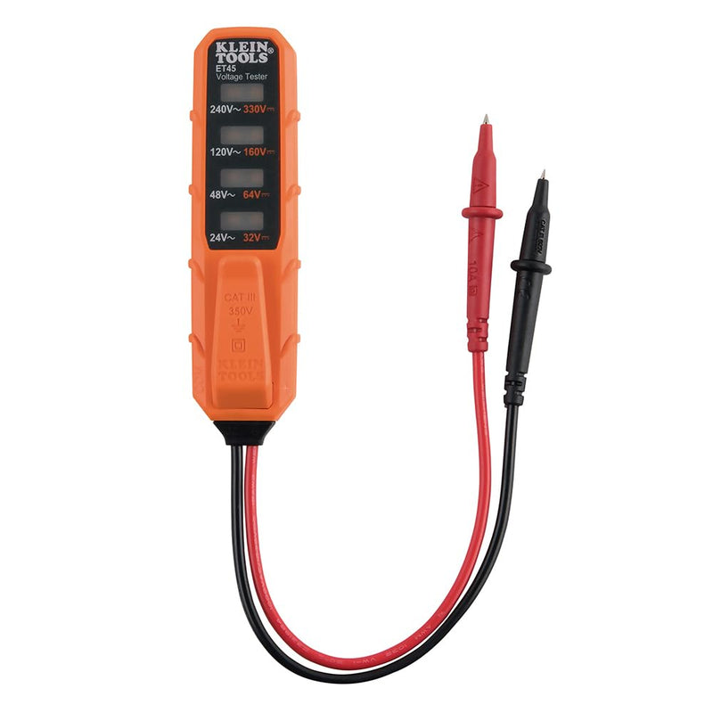 Klein Tools ET45VP Electrical Test Kit with GFCI Outlet Tester and AC/DC Voltage Tester Tester Kit