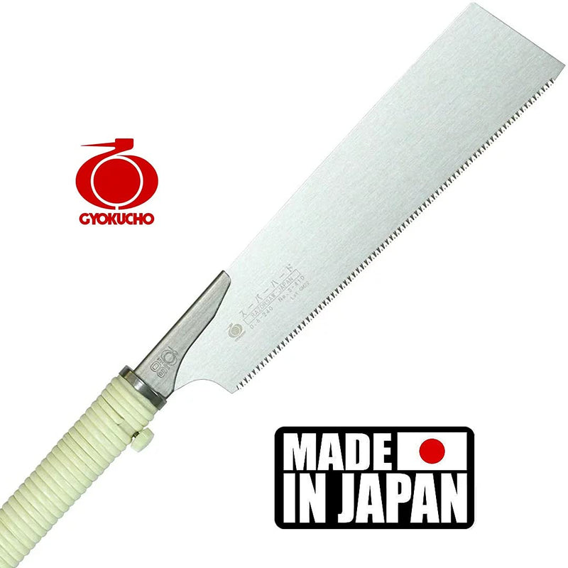 Gyokucho Razorsaw Kataba Saw 240mm No. 410 with Replaceable Blade