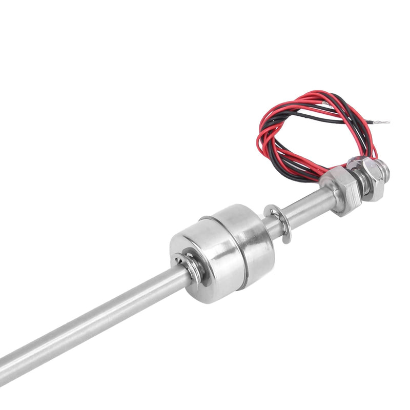 Float Switch Water Level Sensor Stainless Steel Double Ball Horizontal Liquid Level Control for Water Tank Pool Pump Aquarium Pond(250mm / 9.84in) 250mm / 9.84in
