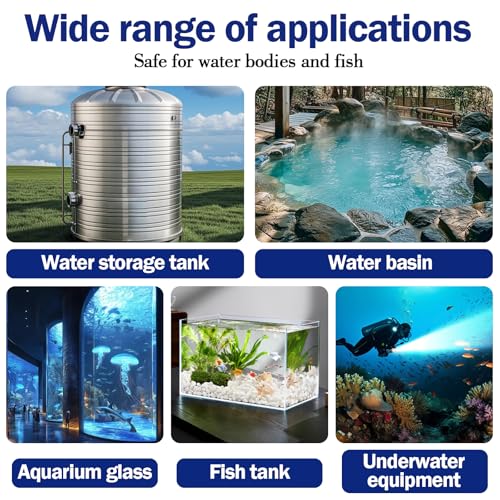 120ml Aquarium Safe Silicone Sealant, Clear for Fish Tank Repairs Transparent 120ml