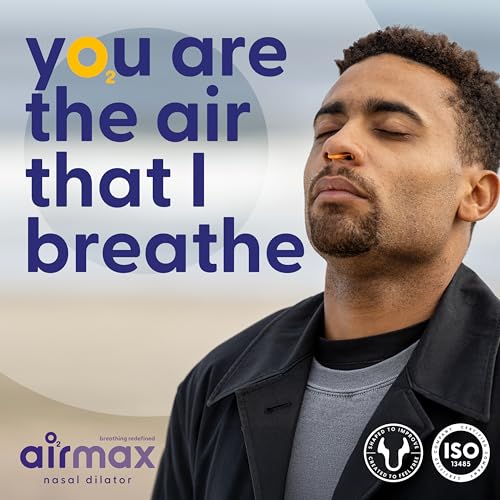 Air Max Nasal Dilators Trial Pack Small & Medium, 76% More Airflow