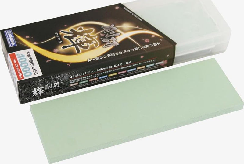 Naniwa Gouken Kagayaki Japanese Waterstone Grit #220-#12000 / 10mm & 20mmF/S (Grit ＃10000-10mm)