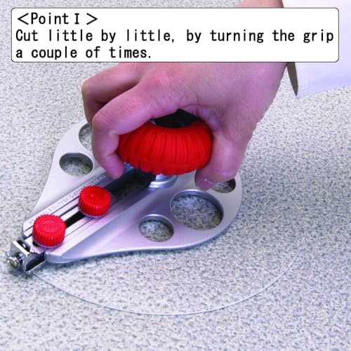 NT Cutter Heavy-Duty Circle Cutter, 1-3/16” ~ 10-1/4” Dia., (C-3000GP)