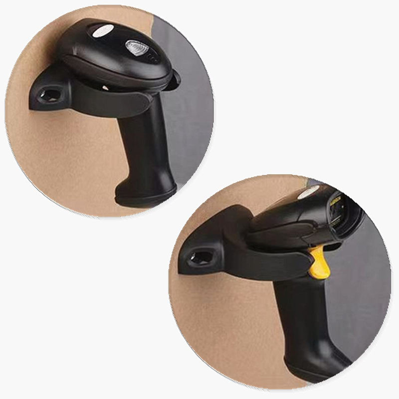 Universal Barcode Scanner Holder, Barcode Scanning Holder, Barcode Reader Rack Bracket Wall Mount Accessiors Fit for Most Scanner Barcode Scanners Label Readers (5pcs-Style U) 5pcs-Style U