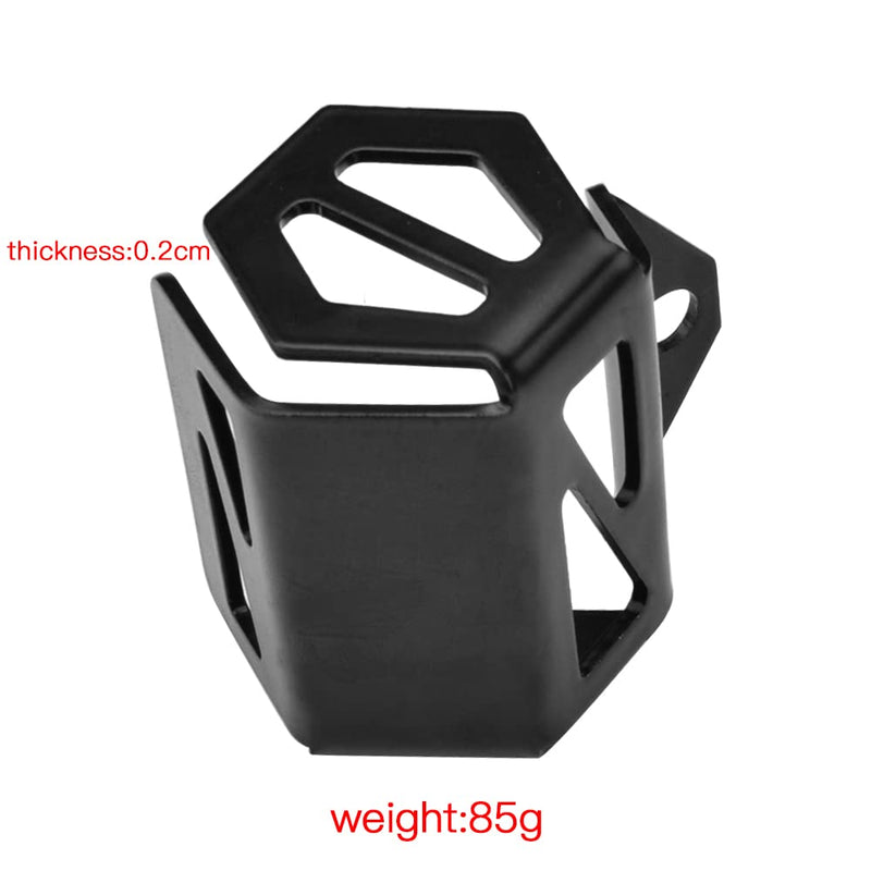 Motorcycle Rear Brake Pump Fluid Tank Oil Cup Reservoir Guard Cover Protector (for Triumph Vehicle) Daytona 660 675;Tiger Sport 660;Trident 660;Tiger 800;Street Triple