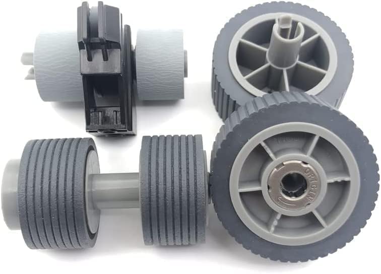 1SET Scanner Consumable Kit Pick Roller + Brake Roller Pickup Roller Separation Roller Compatible with Fujitsu fi-7600 fi-7700 fi-7700S fi-7460 fi-7480