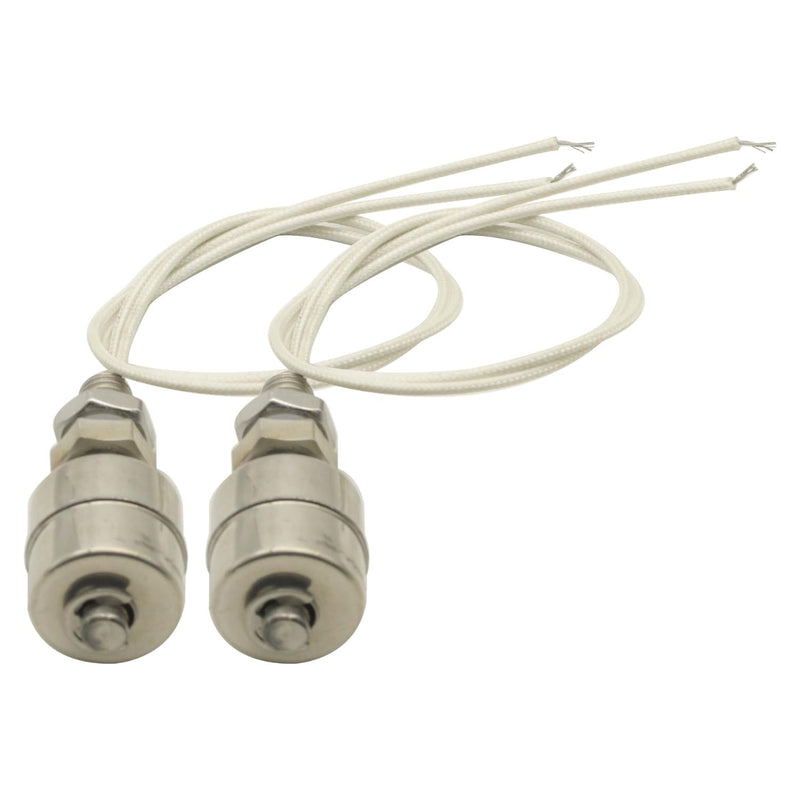 2Pcs Stainless Steel 45mm Float Switch Indicator Vertical Water Level Sensor Normally Closed Float Switch for Tank Pool