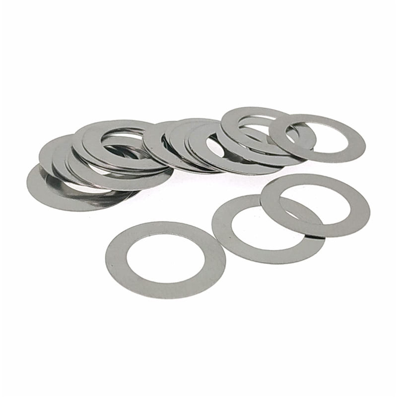 KALESYUJIN-40PCS S:0.1-10pcs/0.2-10pcs/0.3-10pcs/0.5-10pcs DIN988 Metal Shim Washers Stainless Steel Ultrathin Gasket Thin Flat Washer (18 * 25) 18*25