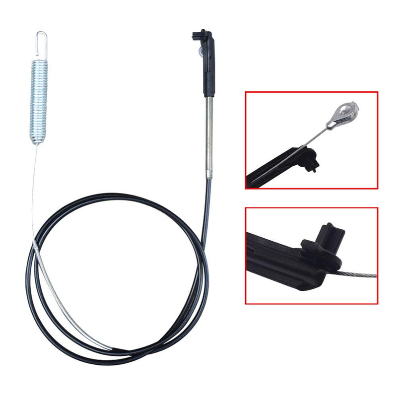 133-1998 Brake Cable for Toro 30" TimeMaster Lawn Mower - Replaces 115-8439, Fits Models 21199, 21200, 20976, 20978 - Walk Behind Lawnmower Blade Stop Cable Replacement Part