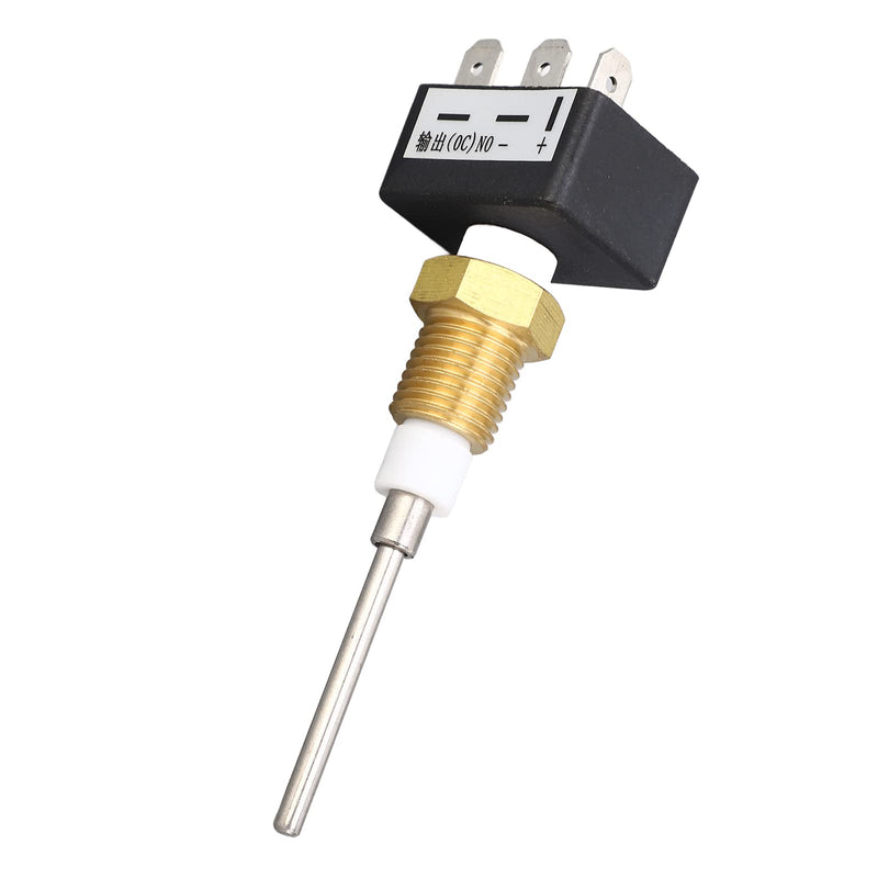 Water Tank Level Alarm Sensor Water Level Sensor NO Normally Open 1/4 NPT Thread Mounting with Alarm and Stop Function