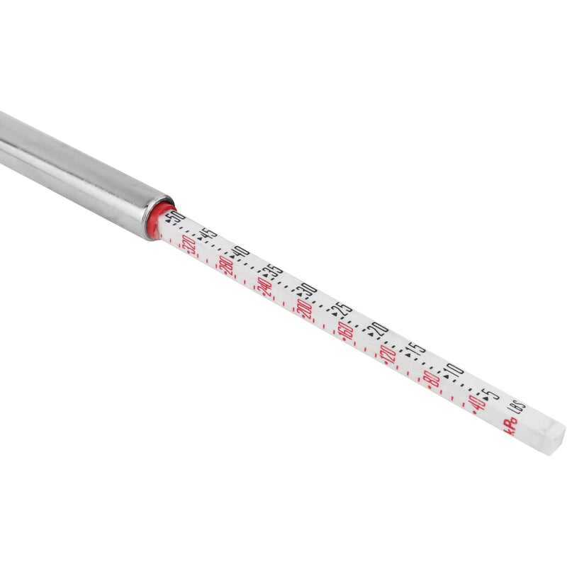Milton S-921 Pencil Tire Pressure Gauge, Passenger Car, With Built-in Deflator Valve, Durable Plated Brass, Pressure Measured In PSI & kPa Single