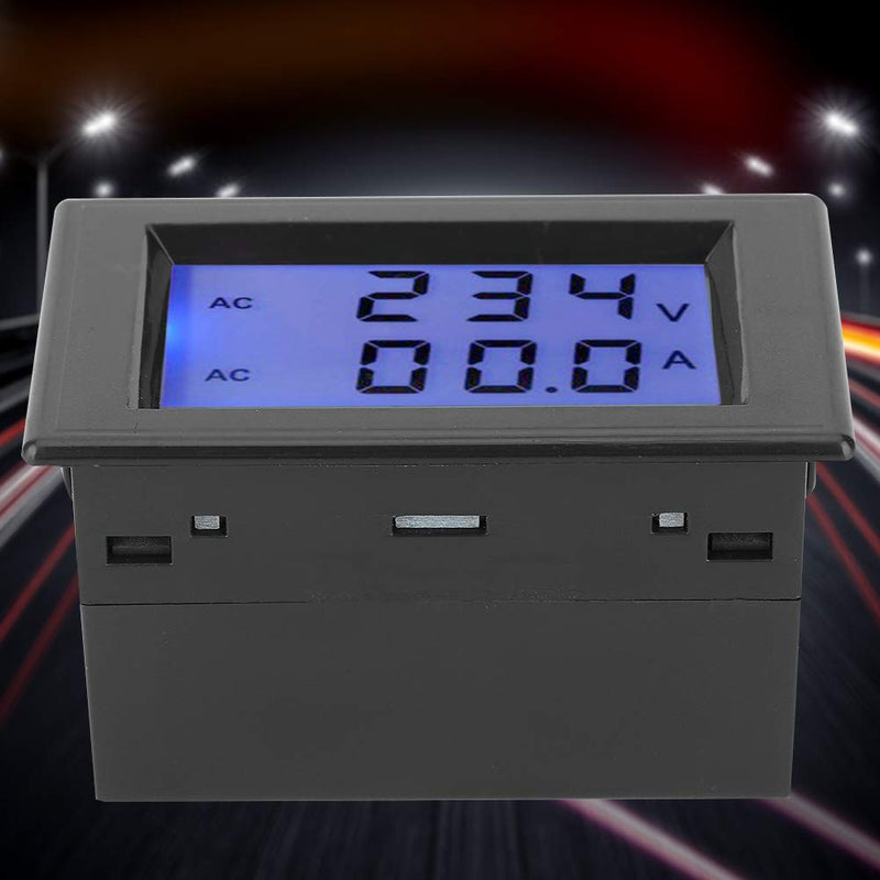 D85 Digital Meter, LED Digital Voltmeter Ammeter, D85-2042A LCD Display Digital Current Voltage Power Energy Meter Multimeter Ammeter Voltmeter with 100A Current Shunt