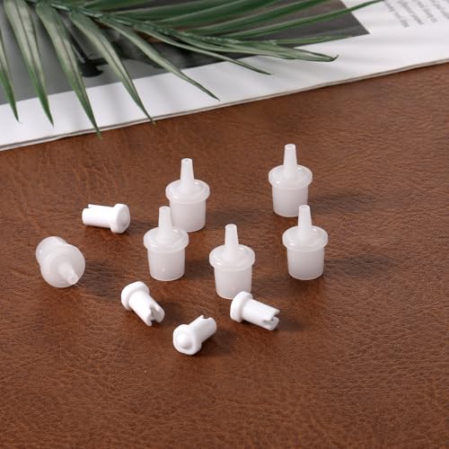 60 Pcs Lash Glue Replacement Tops Kit Lash Glue Nozzle Replacement Kit Eyelash Glues Bottle Nozzle Caps Eyelash Glues Replacements Nozzles Tips for Home Salon Extensions Tools