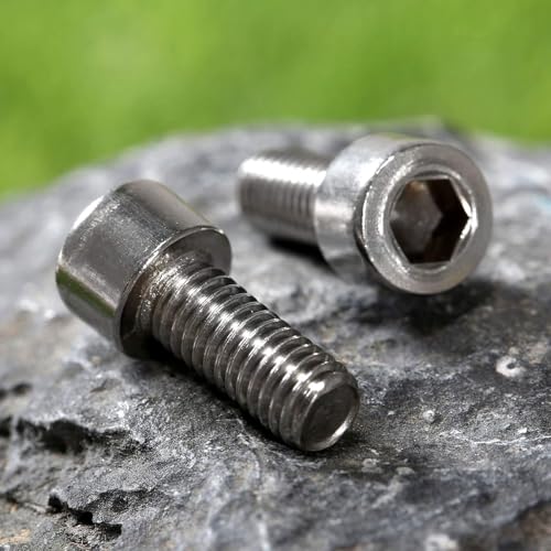 10Pcs M5 Bike Water Bottle Cage Bolts Holder Screw
