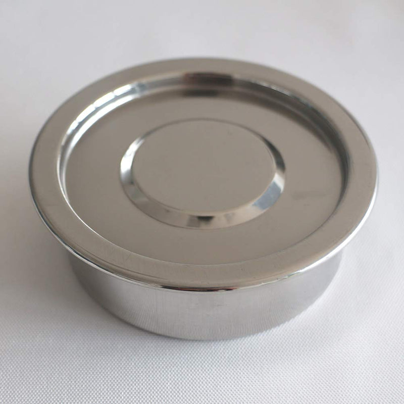 Test Sieve Pan and Lid for Chrome Plating Steel Frame φ30cm/12" Diameter Sieve