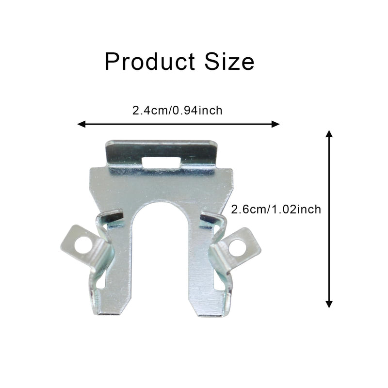 Headlamp Housing Ajusting Pivot Retaining Steel Clips Compatible with Ford F250 F350 F450 Bronco Lincoln Mercury F2AB13N020AA MMO05268 E9DZ13N129A E9DB13N020AA 8Pack 8