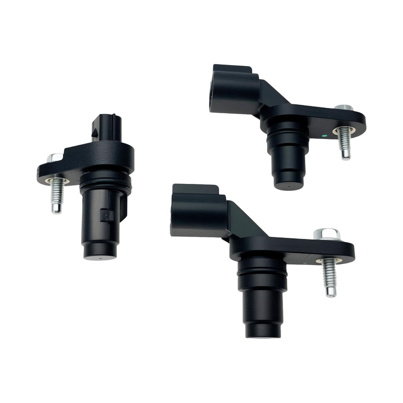 2Pcs Camshaft Position Sensor 12577245 and 1Pcs Crankshaft Position Sensor 12588992 Compatible with La-Crosse Regal Verano Cobalt Equinox Malibu G5 G6 Pursuit Solstice Aura Ion Sky Vue Terrain